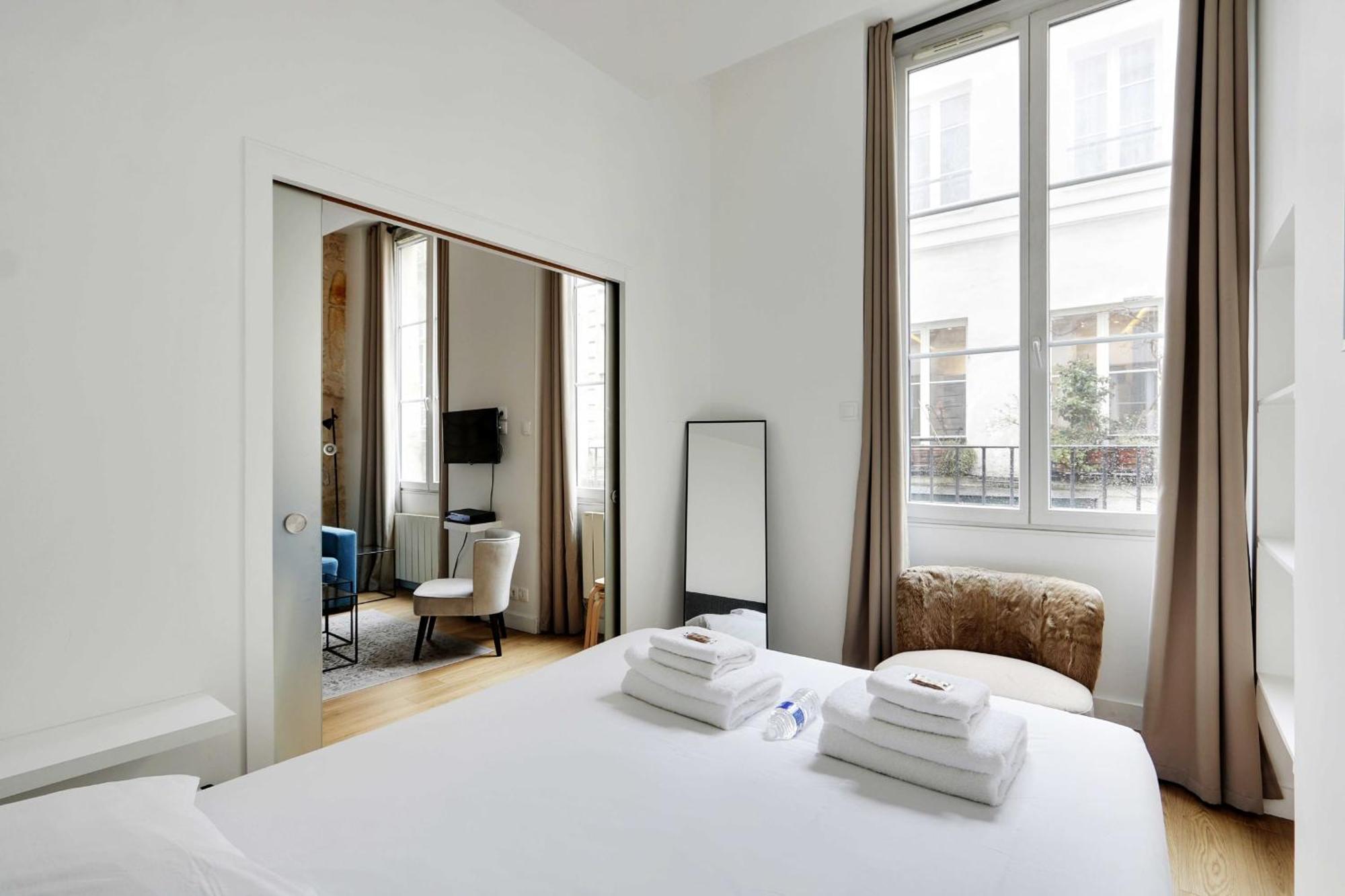 Appart Confortable -1Br 4P- Quartier Beaubourg Paris Eksteriør bilde
